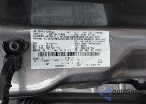 2014 Ford C-Max Hybrid Se z USA, uszkodzony, nr VIN 1FADP5AU4EL512867